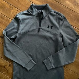 Gray UA 3 Quarter Zip Men’s Small